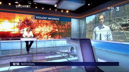Bouches-du-Rhône : l'incendie de Saint-Cannat pas encore "noyé"