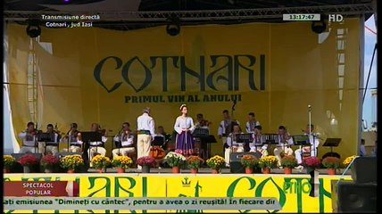 Larisa Uta - Festivalul Cotnari - Iasi - 04.10.2015