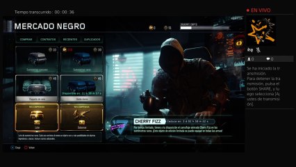 Transmisión de PS4 suministros