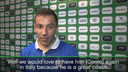 Del Piero wants Conte back in Serie A