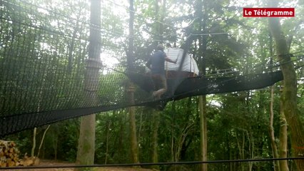 Pleyber-Christ (29). Domaine du Treuscoat : des hébergements haut perchés