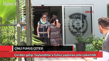 Çinli fuhuş çetesi
