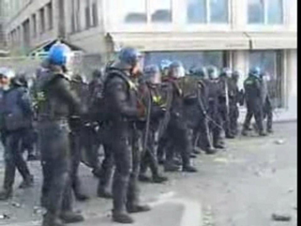 emeute en suisse