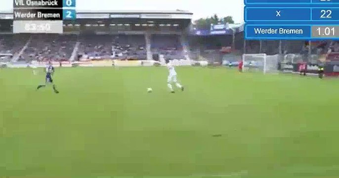 Goal HD - Osnabruck (Ger) 0-3 Werder Bremen (Ger) 16.07.2017