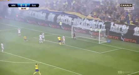 Arka Gdynia	1-0	Slask Wroclaw 16.07.2017