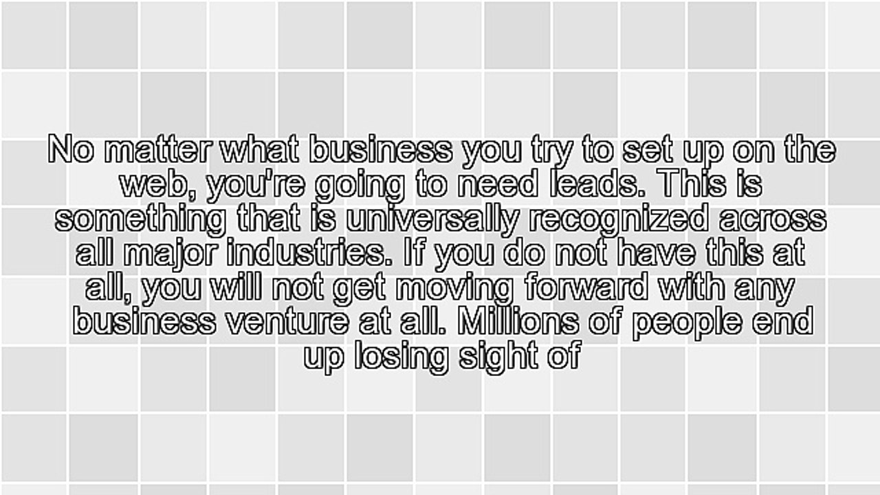 Focusing on Lead Generation Online