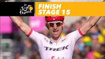 Arrivée / Finish - Étape 15 / Stage 15 - Tour de France 2017