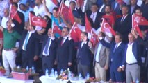 Edirne Er Meydanında Dev Türk Bayrağı