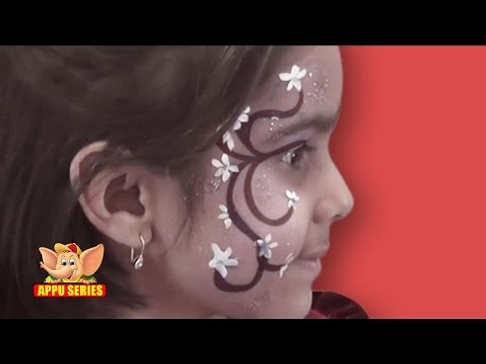 Learn to Face Paint - Simple Flower