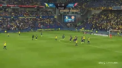 Jan Kliment Goal HD - Brondby 2 - 0	 Midtjylland  16.07.2017