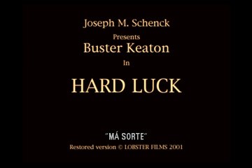 Má Sorte (Hard Luck - 1921), com Buster Keaton, legendado em português
