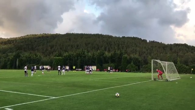 Caner Erkin'den hazırlık maçında harika frikik golü