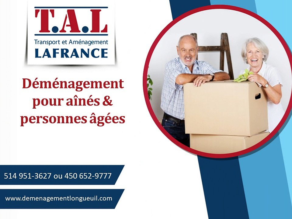 Prix pour Déménagement pour aînés à Longueuil & conseils