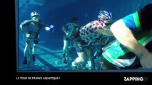 Le Tour de France sous l’eau, les images insolites ! (Vidéo)
