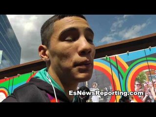 Mexican Star Oscar Valdez Beats Number 1 Fighter Talks to EsNews - invade london
