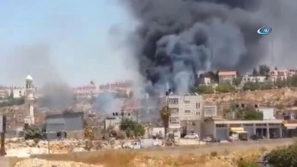 İsrail'de Yangın: 8 Yaralı