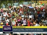 Participan funcionarios venezolanos en ensayo de constituyente