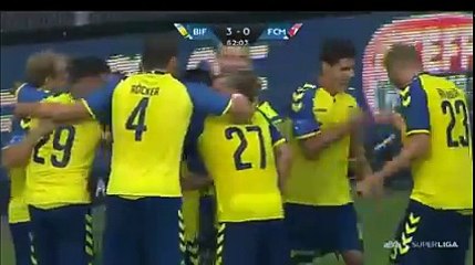 Besar Halimi Goal - Brondby vs Midtjylland 3-0 16.07.2017 (HD)
