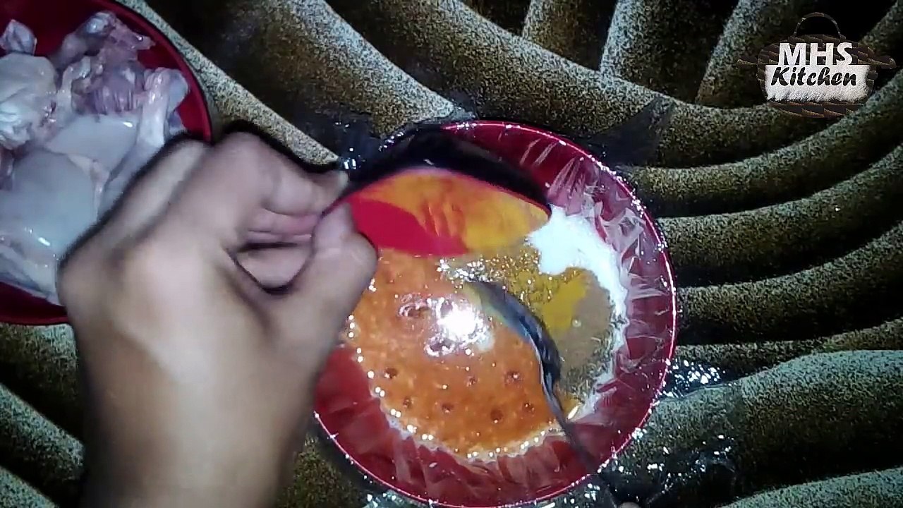 ফ্রাইড চিকেন রেসিপি. Crispy fried chicken recipe. KFC fried chicken by MHS