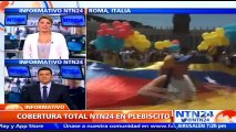 “Los venezolanos actuamos según nuestra Constitución en esta consulta popular”: padre del líder opositor Leopoldo López desde Italia