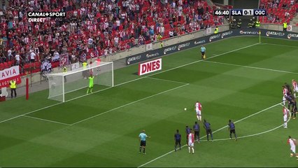 Milan Škoda Penalty Goal HD - SK Slavia Prague 1-1 OGC Nice 16.07.2017