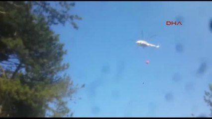 Bursa'nın Orhaneli Ilçesinde Orman Yangını