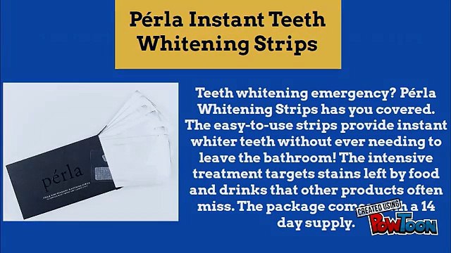 Pérla Instant Teeth Whitening Strips