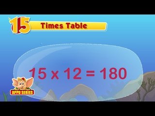 Master the 15 Times Table with Fun Underwater Bubbles! 🌊