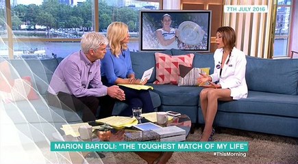 Marion Bartoli This Morning 2017