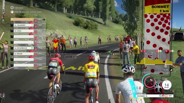 Tour de France 2017 : Laissac-Sévérac l'Église / Le Puy-en-Velay, Stage 15, Trek Segafredo, Contador