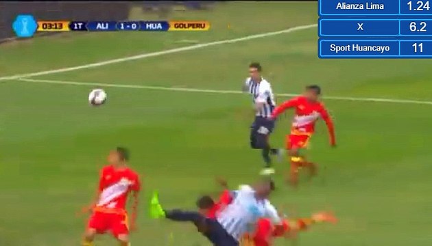 German Pacheco GOAL HD -Alianza Lima 1-0 Sport Huancayo 16.07.2017