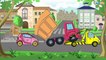Coches Para Niños. Camión, Camión de Basura, Grúa. Caricaturas de carros. Tiki Taki Carros