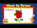 Learn to Draw Flower - Draw a Hibiscus