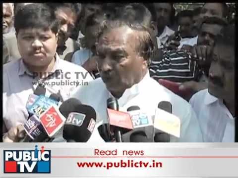 If Someone Drags, Rapes You, We Will Be Somewhere Else Says BJP Leader Eshwarappa