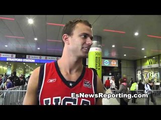 Few American Fans Made It To London 2012 - invade london