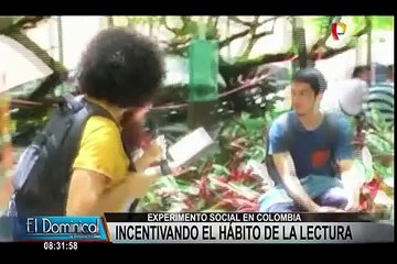 Experimento social: singular método para incentivar el hábito de la lectura