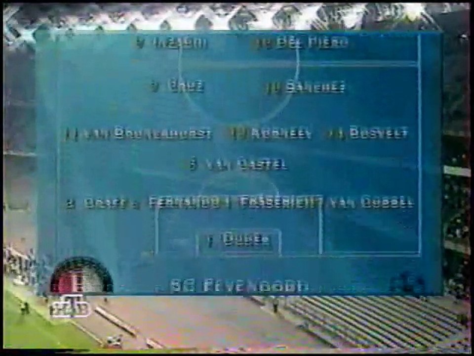 Juventus vs Feyenoord 5-1 (17.09.1997) 1a Giornata, Gironi CL.