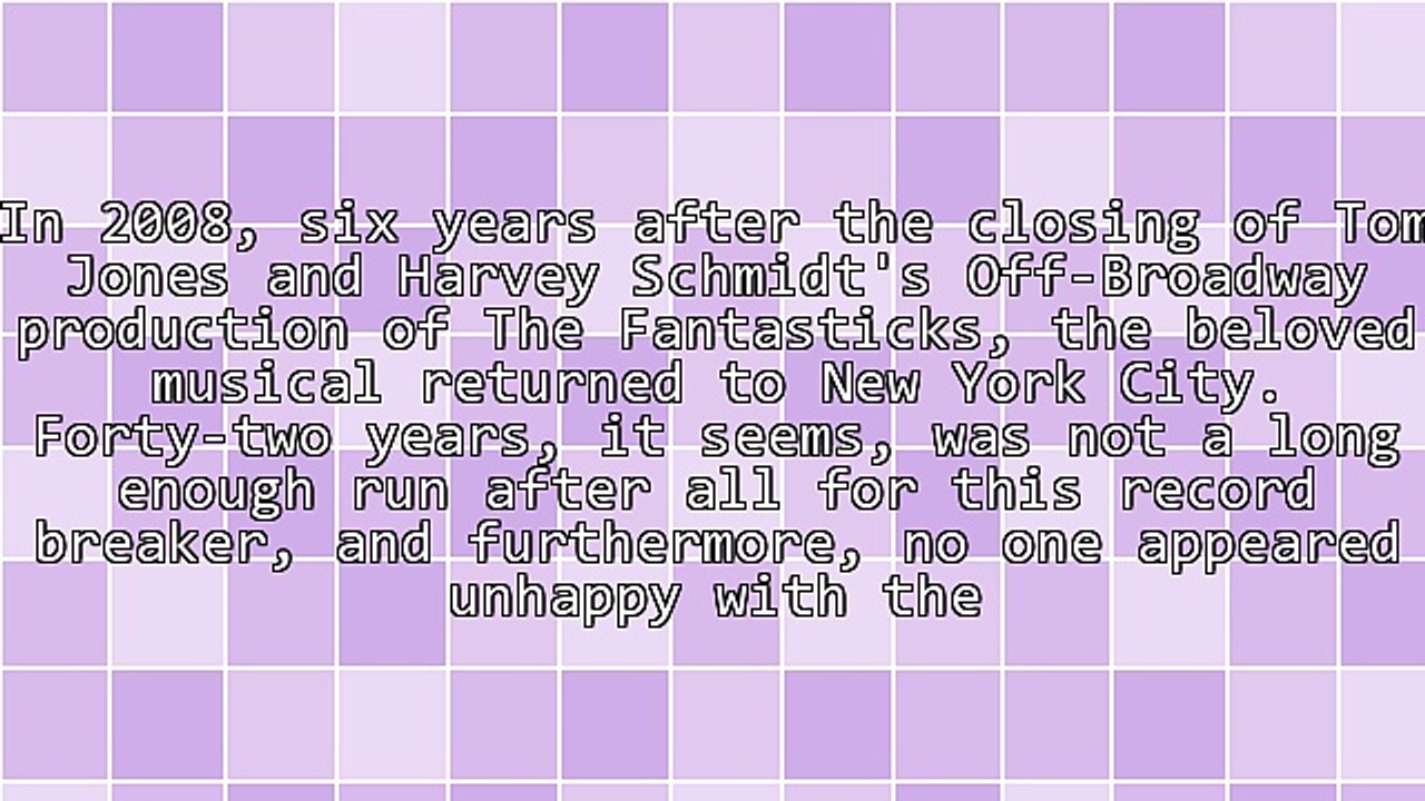 The Fantasticks: Plato's Allegory of the Cave