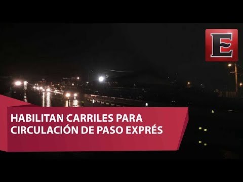 Habilitan dos carriles para circulación de Paso Exprés
