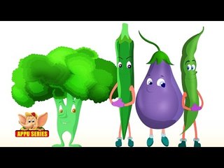 Picture Dictionary - Vegetables - Kids - Animation Learn Series
