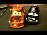 Disney Pixar Cars 2 Spy Mater saves Finn and Holly from the Lemons Professor Z and Miles