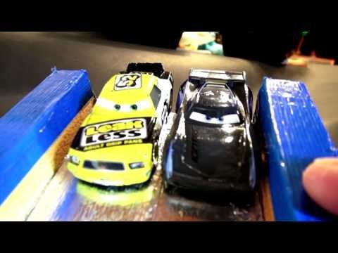 Cars 3 Jackson Storm Challenges Cars 3 Cars Lightning McQueen and Miss Fritter