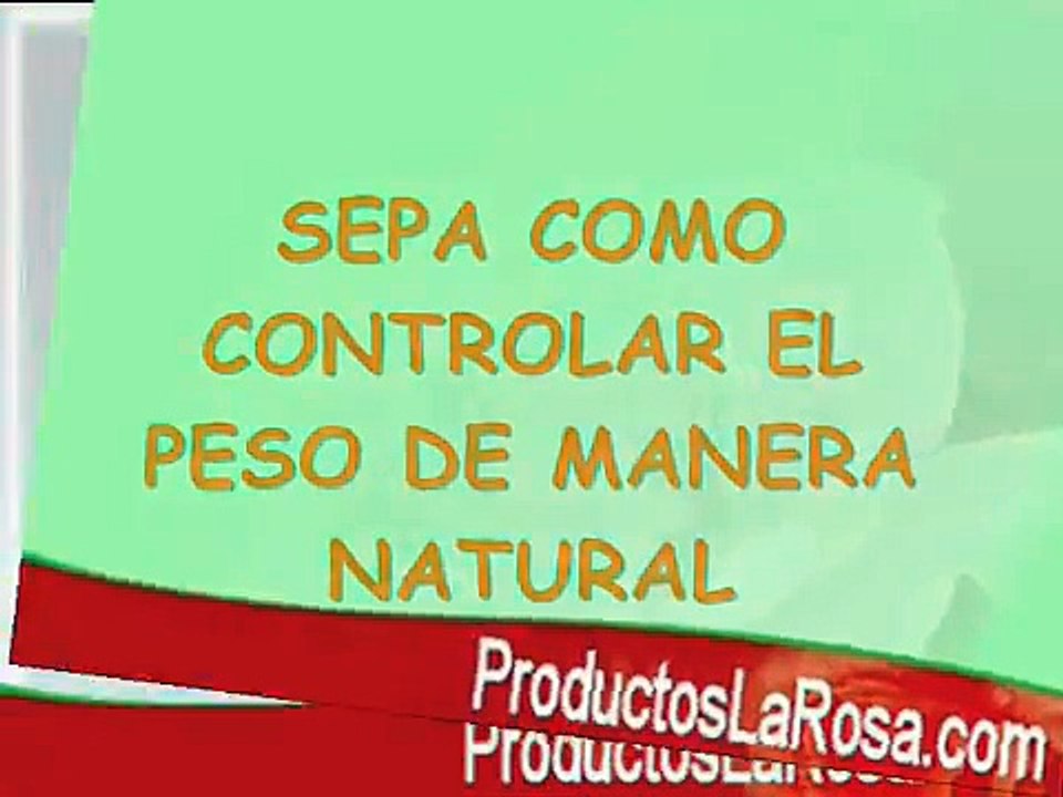 Pierde peso