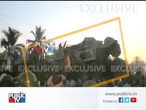 Bellary Shri Guru Kottureshwara Temple Festival Chariot Falls Down