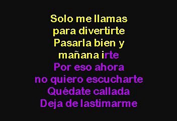 Jorge Luis Cabrera - Quédate Callada (Karaoke)