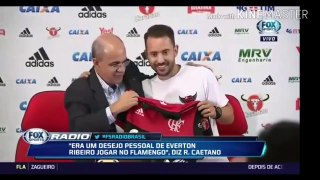 APRESENTAÇÃO OFICIAL DE EVERTON RIBEIRO NO FLAMENGO