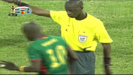 الشوط الثاني مباراة مصر و الكاميرون 4-2 دور ال16 من كأس افريقيا 2008