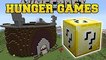PopularMMOs Minecraft׃ CHALLENGE GAMES HUNGER GAMES - Lucky Block Mod - Modded Mini-Game
