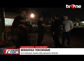 Densus 88 Tangkap Anggota Jaringan Teroris di Gunungkidul