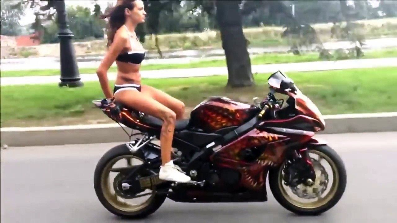 Russian Biker Girl---- MUST WATCH----